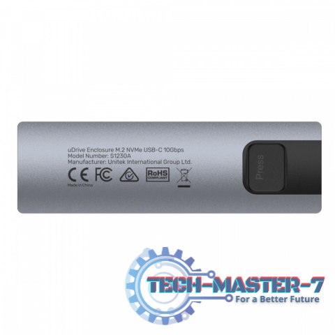 Obudowa Dysku M.2 NVMe/SATA 10Gbps; S1230A Obudowa Dysku M.2 NVMe/SATA 10Gbps; S1230A