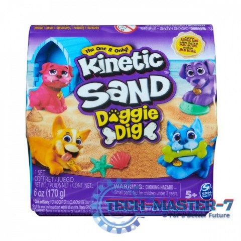 Piasek kinetyczny Kinetic Sand Mini zestaw Szczeniaczek