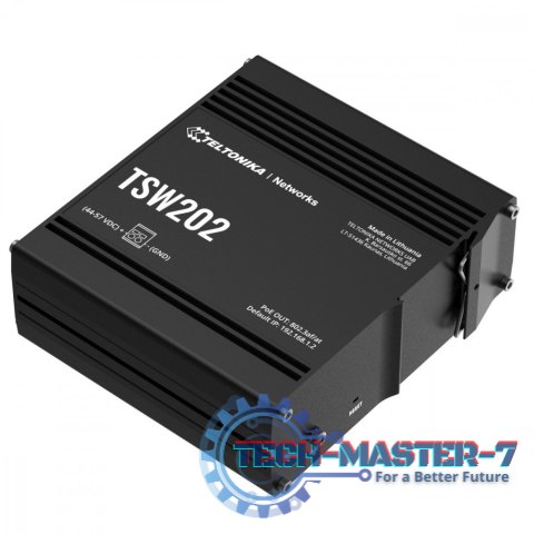 Przełącznik zarządzalny przemysłowy TSW202 2xSFP 8xPoE+ L2/L3