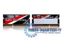 SODIMM Ultrabook DDR3 16GB (2x8GB) Ripjaws 1600MHz CL9 - 1.35V Low Voltage