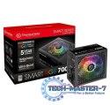 Smart 700W RGB (80+ 230V EU, 2xPEG, 120mm, Single Rail)