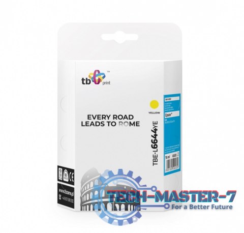 Tusz do Epson L100/110/200/210/3xx/550 TBE-L6644YE YE