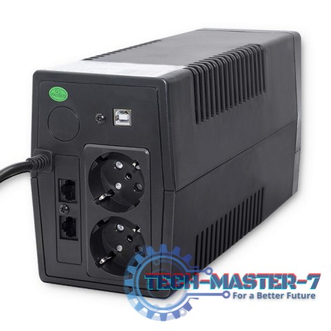 Zasilacz awaryjny UPS | Monolith | 650VA | 360W | LCD | USB | RJ45 Zasilacz awaryjny UPS | Monolith | 650VA | 360W | LCD | USB | RJ45