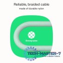 Kabel USB-C-USB-C PowerStream 100W oplot 1,2m czarny