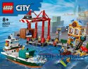 Klocki City 60422 Nadmorski port ze statkiem towarowym