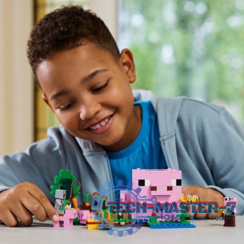 Klocki Minecraft 21268 Dom prosiaczka Klocki Minecraft 21268 Dom prosiaczka