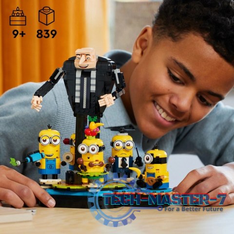 Klocki Minions 75582 Gru i minionki z klocków Klocki Minions 75582 Gru i minionki z klocków