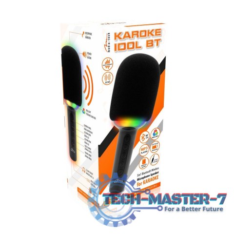 Mikrofon karaoke z głośnikiem Bluetooth Karaoke Idol BT MT399 Mikrofon karaoke z głośnikiem Bluetooth Karaoke Idol BT MT399