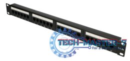 Patchpanel CAT5E UTP V2 24 porty