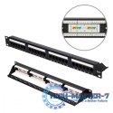 Patchpanel CAT5E UTP V2 24 porty