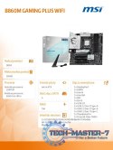 Płyta główna B860M GAMING PLUS WIFI s1851 4DDR5 ATX