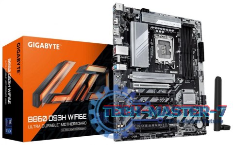 Płyta główna GIGABYTE B860 DS3H WIFI6E LGA1851 ATX