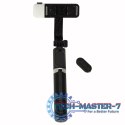 Kijek do selfie lampka LED statyw tripod czarny