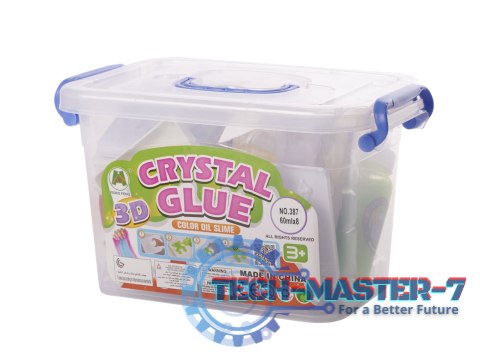 Klej żel kryształowy 3D crystal glue kreatywny zestaw w wiaderku 26el. Klej żel kryształowy 3D crystal glue kreatywny zestaw w wiaderku 26el.