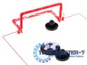 Latająca lewitująca piłka nożna krążek cymbergaj hoverball z bramkami