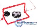 Latająca lewitująca piłka nożna krążek cymbergaj hoverball z bramkami