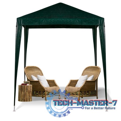 Pawilon ogrodowy namiot imprezowy handlowy altana zielony 2 x 2 m Pawilon ogrodowy namiot imprezowy handlowy altana zielony 2 x 2 m