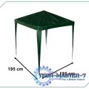 Pawilon ogrodowy namiot imprezowy handlowy altana zielony 2 x 2 m