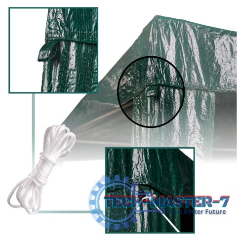 Pawilon ogrodowy namiot imprezowy handlowy altana zielony 2 x 2 m Pawilon ogrodowy namiot imprezowy handlowy altana zielony 2 x 2 m