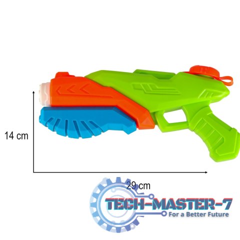 Pistolet na wodę wyrzutnia wodna 400ml zielony Pistolet na wodę wyrzutnia wodna 400ml zielony
