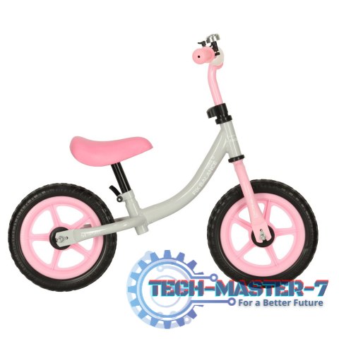Rowerek biegowy Trike Fix Balance ultra lekki 1,8kg szary różowy Rowerek biegowy Trike Fix Balance ultra lekki 1,8kg szary różowy