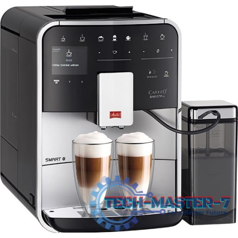 Ekspres ciśneniowy MELITTA Barista TS Smart Srebrno-czarny Ekspres ciśneniowy MELITTA Barista TS Smart Srebrno-czarny