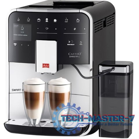 Ekspres ciśneniowy MELITTA Barista TS Smart Srebrno-czarny Ekspres ciśneniowy MELITTA Barista TS Smart Srebrno-czarny