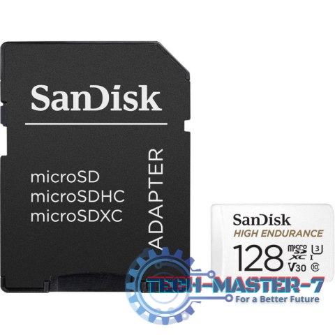 Karta microSD High Endurance microSDXC 128GB monitoring Karta microSD High Endurance microSDXC 128GB monitoring