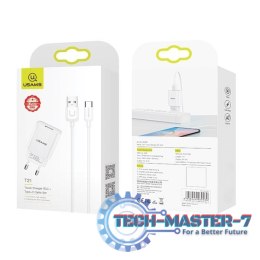 Ładowarka sieciowa USB kabel USB-C 2,1A T21