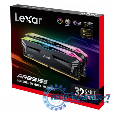 Pamięć DDR5 ARES RGB Gaming 32GB(2*16GB)/7200 czarna Pamięć DDR5 ARES RGB Gaming 32GB(2*16GB)/7200 czarna