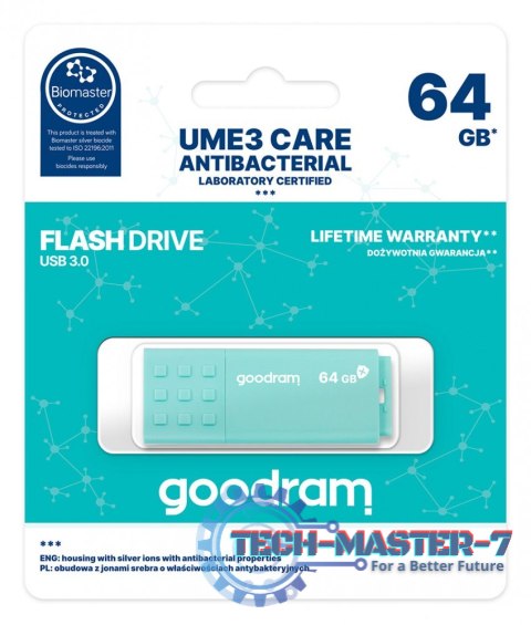 Pendrive UME3 Care 64GB USB 3.0