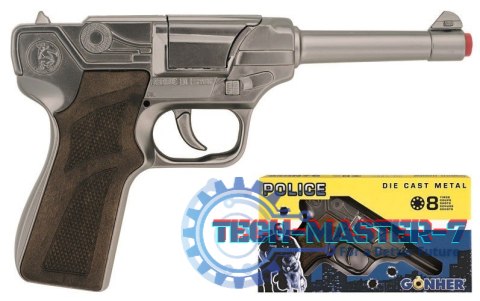 Pistolet policyjny GONHER 124/0 metalowy