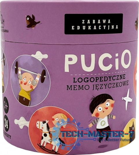 Pucio Logopedyczne memo. Zabawka edukacyjna Pucio Logopedyczne memo. Zabawka edukacyjna