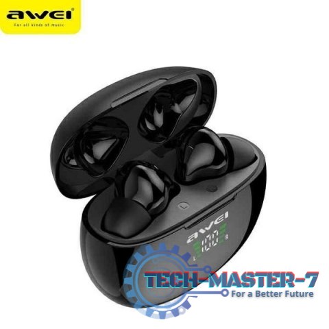 Słuchawki Bluetooth 5.0 TWS T15P Czarne Słuchawki Bluetooth 5.0 TWS T15P Czarne