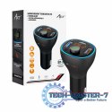 Transmiter samochodowy FM MP3 z funkcją BT, USB LCD FM-73 QC3.0