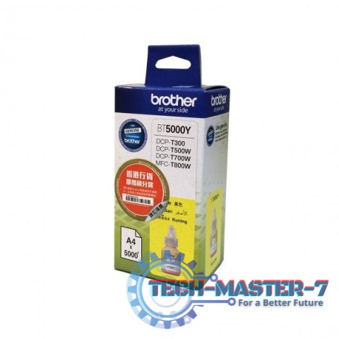 Tusz BT5000Y Yellow 5k do DCP-T300, DCP-T500W