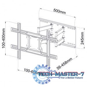 Uchwyt do TV LED/LCD AR-87 40-80 cali Regulacja pion/poziom 46cm Uchwyt do TV LED/LCD AR-87 40-80 cali Regulacja pion/poziom 46cm