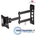 Uchwyt do telewizora lub monitora 13-27" 15 kg uniwersalny MC-719 czarny max vesa 100x100