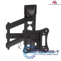 Uchwyt do telewizora lub monitora 13-27" 15 kg uniwersalny MC-719 czarny max vesa 100x100