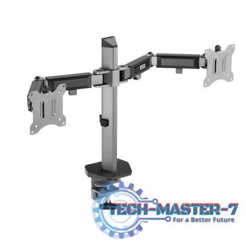 Uchwyt przegubowy na dwa monitory deluxe Ergo Office ER-449 Uchwyt przegubowy na dwa monitory deluxe Ergo Office ER-449