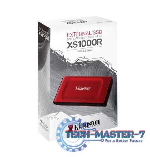 Dysk SSD XS1000R 2TB USB3.2 Gen2.2 Zewnętrzny Red Dysk SSD XS1000R 2TB USB3.2 Gen2.2 Zewnętrzny Red