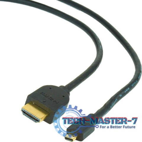 GEMBIRD HDMI (A)-Micro HDMI (D) 4.5 m 4.5m /s1x HDMI (wtyk) 1x micro HDMI (wtyk) GEMBIRD HDMI (A)-Micro HDMI (D) 4.5 m 4.5m /s1x HDMI (wtyk) 1x micro HDMI (wtyk)