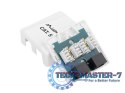 Gniazdo natynkowe 2x RJ45 Kat.5E białe