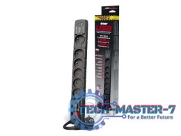 Listwa zasilająca S6 USB A+C 3M 6X 230V PD3.0 QC Czarna