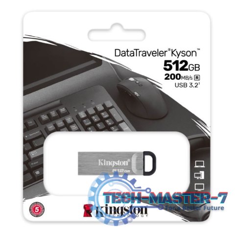 Pendrive Kyson DTKN/512 USB 3.2 Gen1 Pendrive Kyson DTKN/512 USB 3.2 Gen1