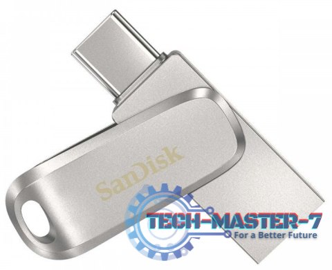 Pendrive SANDISK Ultra Dual Drive Luxe 512 GB (512 GB /Srebrny )
