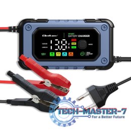 Prostownik do akumulatora z funkcją naprawy | Inteligentna mikroprocesorowa ładowarka | 12V | 7A | LED | 4 tryby