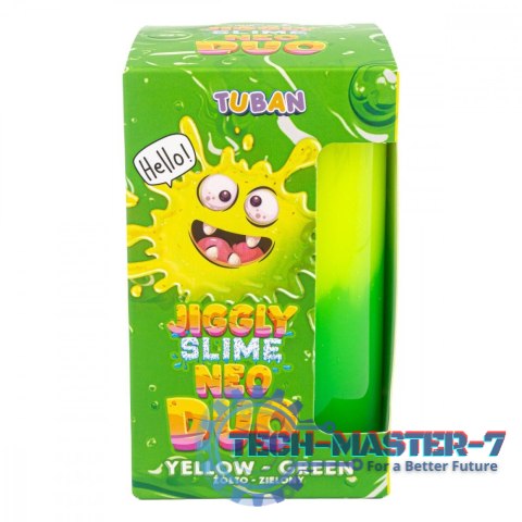 Slime Jiggly Neo Duo żółto-zielony 430g Slime Jiggly Neo Duo żółto-zielony 430g