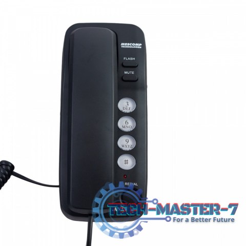 Telefon stacjonarny Mescomp MT 518 Diana Czarny Telefon stacjonarny Mescomp MT 518 Diana Czarny