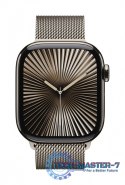 Watch Series 10 GPS + Cellular, koperta 46 mm z tytanu w kolorze naturalnym z bransoletą mediolańską w kolorze tytanu naturalneg